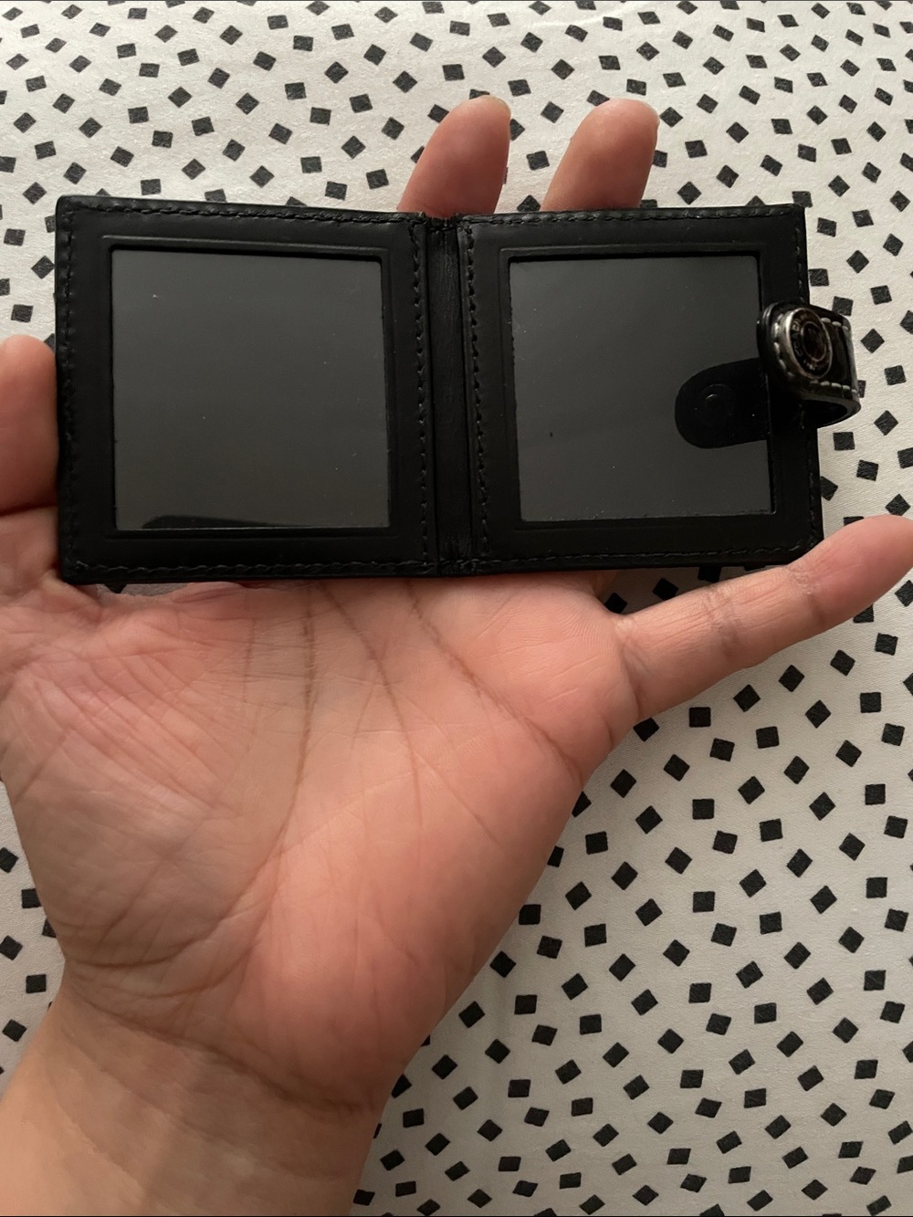 Mini Coach Bifold Photo Holder Wallet - Picture 3 of 7